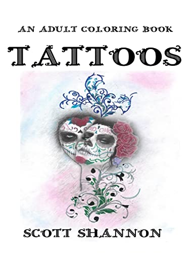 Beispielbild fr An Adult Coloring Book - Tattoos zum Verkauf von Lucky's Textbooks