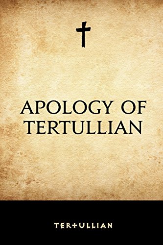 Stock image for Apology of Tertullian for sale by Revaluation Books