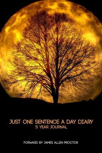 Beispielbild fr Just One Sentence a Day Diary: 5 Year Journal zum Verkauf von ThriftBooks-Atlanta