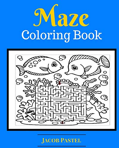 9781519483935: Maze Coloring Book: Maze Puzzles