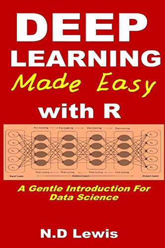 Imagen de archivo de Deep Learning Made Easy with R: A Gentle Introduction For Data Science a la venta por HPB-Red