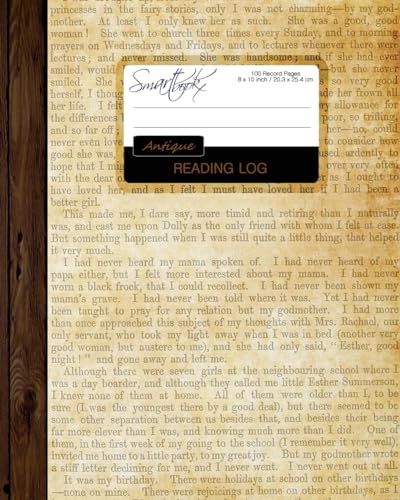 Stock image for Reading Log: Gifts for Book Lovers / Reading Journal [ Softback * Large (8" x 10") * Antique Paper * 100 Spacious Record Pages & More. ] (Reading Logs & Journals) for sale by BooksRun