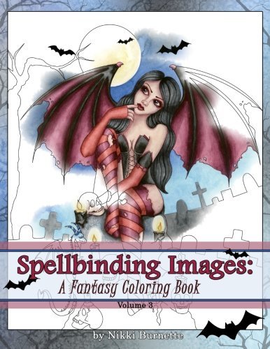 9781519542069: Spellbinding Images: A Fantasy Coloring Book: Volume 3