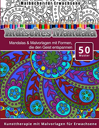 Stock image for Malbucher fur Erwachsene Indisches Mandala (German Edition) for sale by Lucky's Textbooks