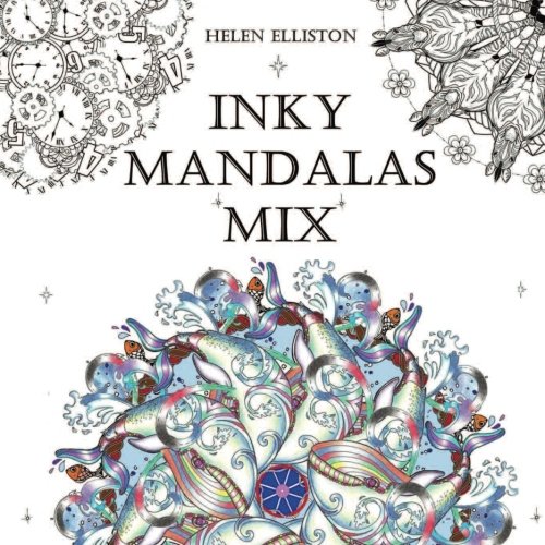 9781519622501: Inky Mandalas Mix: Themed Mandalas for relaxation: Volume 4 (Inky Colouring Books)