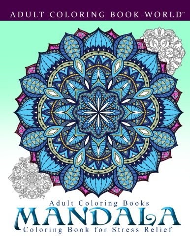 Easy and Simple Adult Coloring Book: A Coloring Book for Adults Mandalas  (Paperback)