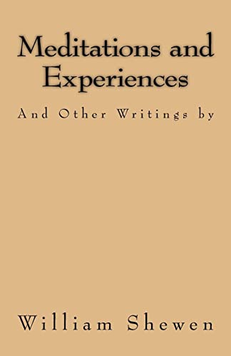 Stock image for Meditations and Experiences: And Other Writings for sale by ThriftBooks-Atlanta