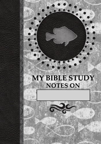 Imagen de archivo de My Bible Study Journal: Fishers of Men Edition - (Black and White) (My Bible Study Journal Notebooks) a la venta por Revaluation Books