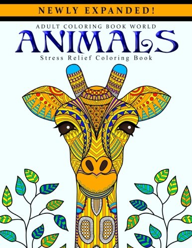 Beispielbild fr Adult Coloring Books: Animals - Stress Relief Coloring Book zum Verkauf von SecondSale