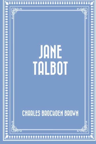 Beispielbild fr Jane Talbot zum Verkauf von Revaluation Books