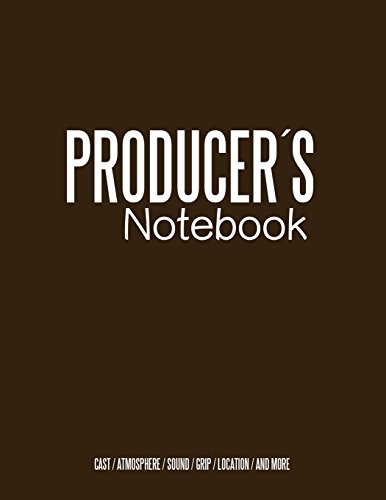 Imagen de archivo de Producers Notebook: Cinema notebooks for cinema artists a la venta por Books From California