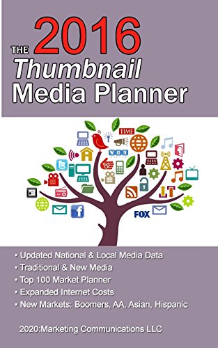 9781519796790: 2016 Thumbnail Media Planner: Media Data & Costs
