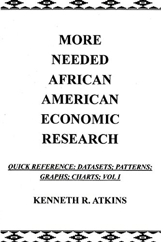 Beispielbild fr MORE NEEDED AFRICAN AMERICAN ECONOMIC RESEARCH: Quick Reference: Datasets;Patterns; Graphs; Charts zum Verkauf von Revaluation Books