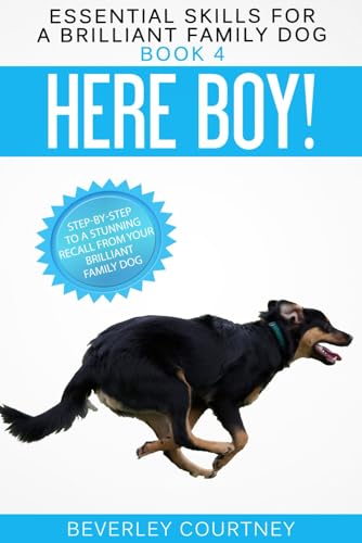 Stock image for Here Boy!: Step-by-step to a Stunning Recall from your Brilliant Family Dog (Essential Skills for a Brilliant Family Dog) for sale by WorldofBooks