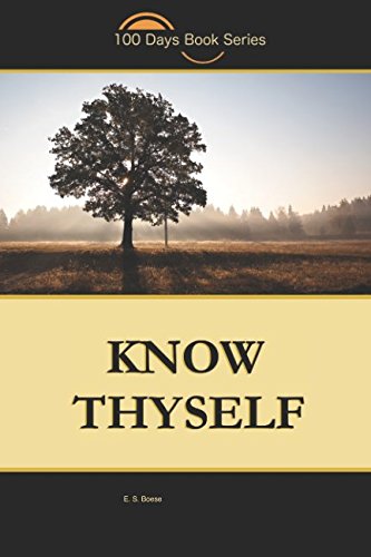 Beispielbild fr Know Thyself (100DaysBookSeries) zum Verkauf von Bookmonger.Ltd