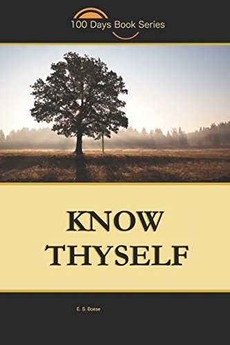 Imagen de archivo de Know Thyself (100DaysBookSeries) a la venta por Bookmonger.Ltd