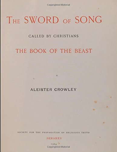 9781520965031: The Sword of Song: Called By Christians The Book of the Beast