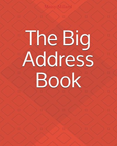 Imagen de archivo de The Big Address Book a la venta por Revaluation Books