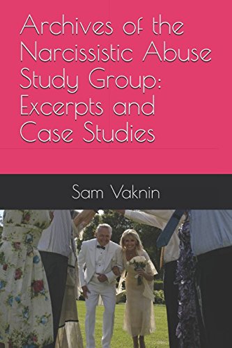 Beispielbild fr Archives of the Narcissistic Abuse Study Group: Excerpts and Case Studies zum Verkauf von Revaluation Books