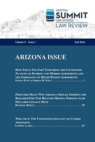 Imagen de archivo de Arizona Issue Volume 10 Issue 1 Fall 2016 a la venta por Revaluation Books