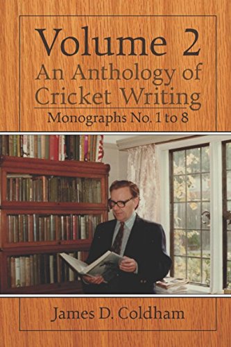 Stock image for An Anthology Of Cricket Writing: Monograph 1 to 8 (Volume) for sale by Revaluation Books