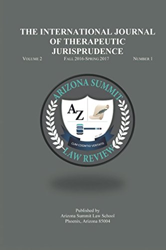 Stock image for The International Journal of Therapeutic Jurisprudence for sale by Revaluation Books