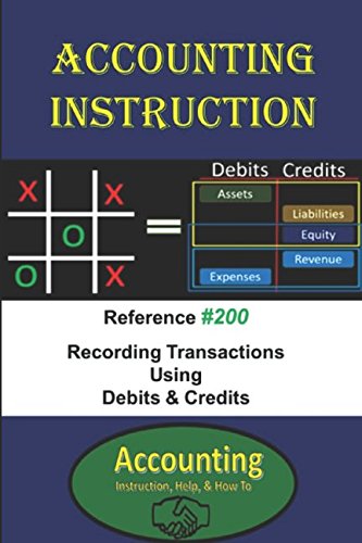 Beispielbild fr Accounting Instruction Reference #200: Recording Transactions Using Debits & Credits zum Verkauf von ThriftBooks-Dallas