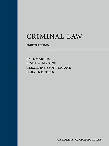 Beispielbild fr Criminal Law zum Verkauf von BooksRun
