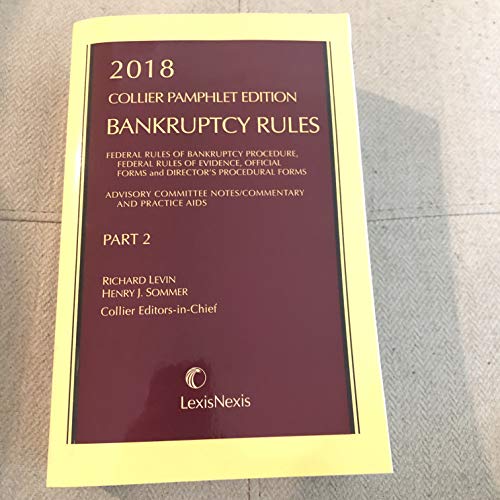 Stock image for Collier Pamphlet Edition Part 2 (Bankruptcy Rules) for sale by Once Upon A Time Books
