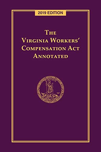Beispielbild fr The Virginia Workers' Compensation Act Annotated zum Verkauf von ThriftBooks-Atlanta