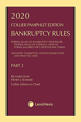 Stock image for Collier Pamphlet Edition Part 2 (Bankruptcy Rules) for sale by HPB-Red