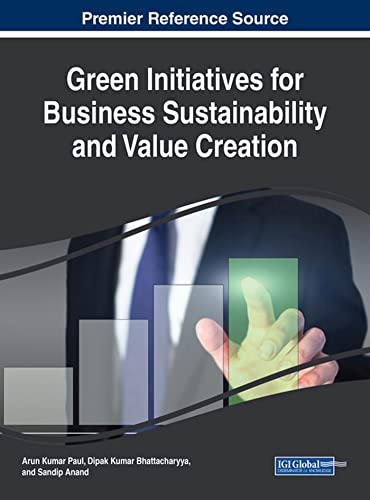 Imagen de archivo de Green Initiatives for Business Sustainability and Value Creation a la venta por Ria Christie Collections
