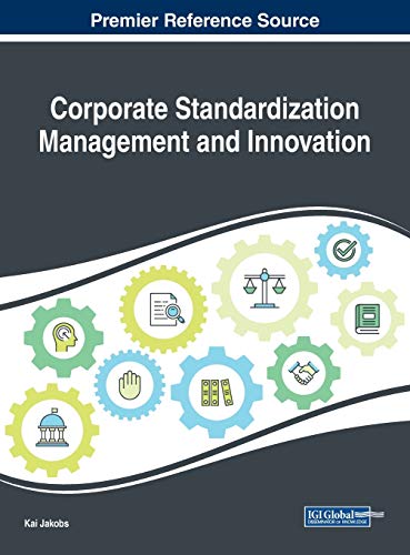 Beispielbild fr Corporate Standardization Management and Innovation zum Verkauf von Ria Christie Collections
