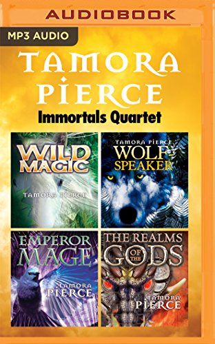 Imagen de archivo de Tamora Pierce - Immortals Quartet: Wild Magic, Wolf-Speaker, Emperor Mage, The Realms of the Gods (T a la venta por Save With Sam