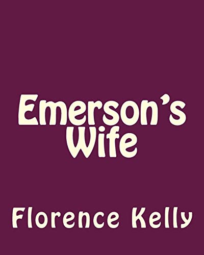 Stock image for Emerson's Wife for sale by THE SAINT BOOKSTORE