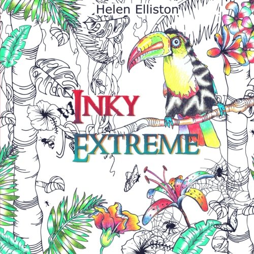 Imagen de archivo de Inky Extreme: Weirdly wonderful colour therapy (Inky Colouring books) (Volume 5) a la venta por Bookmans