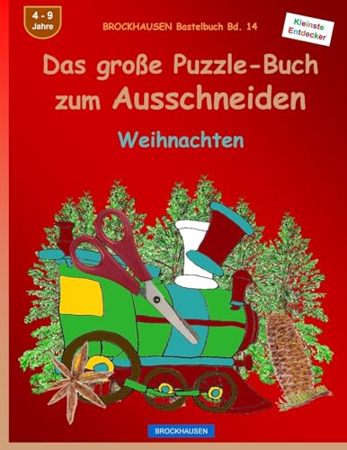 Beispielbild fr BROCKHAUSEN Bastelbuch Bd. 14 - Das groe Puzzle-Buch zum Ausschneiden: Weihnachten zum Verkauf von Buchpark