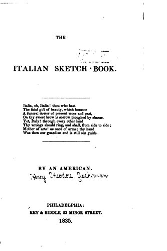 9781522972563: The Italian Sketch Book