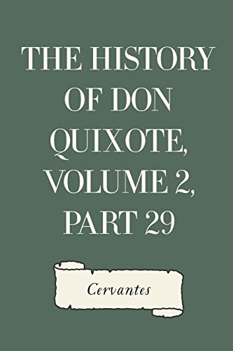 Imagen de archivo de The History of Don Quixote: Vol 2 a la venta por Revaluation Books