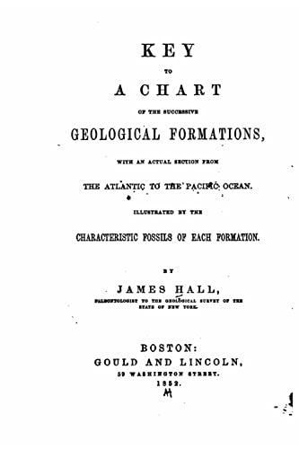 Stock image for Key to a Chart of the Successive Geological Formations, with an Actual Section from the Atlantic for sale by THE SAINT BOOKSTORE