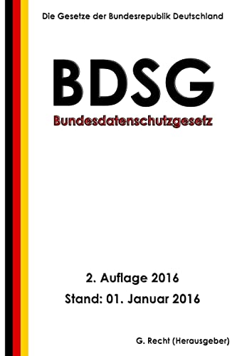 Beispielbild fr Bundesdatenschutzgesetz (BDSG), 2. Auflage 2016 zum Verkauf von THE SAINT BOOKSTORE