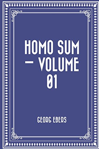 Imagen de archivo de Homo Sum: Vol 1 a la venta por Revaluation Books