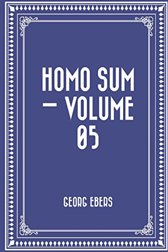 Imagen de archivo de Homo Sum: Vol 5 a la venta por Revaluation Books