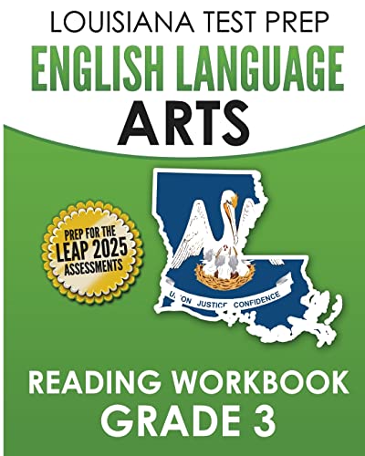 Imagen de archivo de LOUISIANA TEST PREP English Language Arts Reading Workbook Grade 3: Covers the Literature and Informational Text Reading Standards a la venta por SecondSale