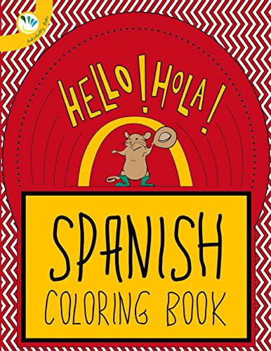 9781523290895: Spanish Coloring Books for kids: Color and Learn