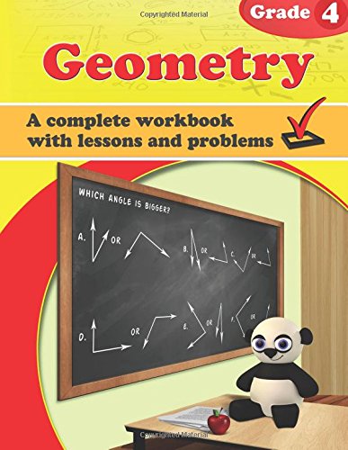 Stock image for Geometry, Grade 4 Workbook for sale by Goodwill of Colorado