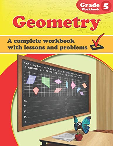 Stock image for Geometry, Grade 5 Workbook for sale by HPB Inc.
