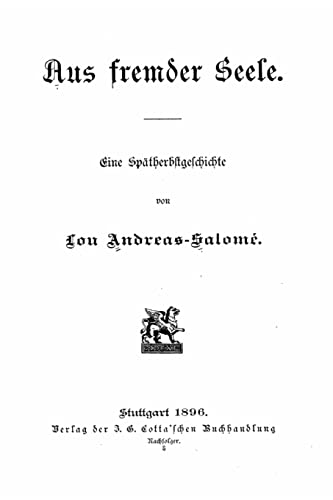 9781523356461: Aus fremder Seele (German Edition)