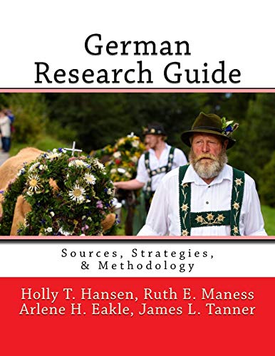 Imagen de archivo de German Research Guide: Sources, Strategies, & Methodology a la venta por Lucky's Textbooks