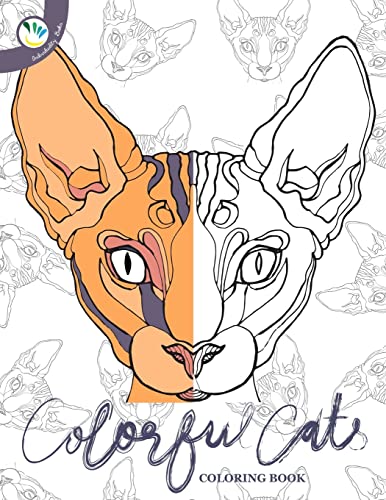 Stock image for Colorful Cats Coloring Book for sale by Lucky's Textbooks